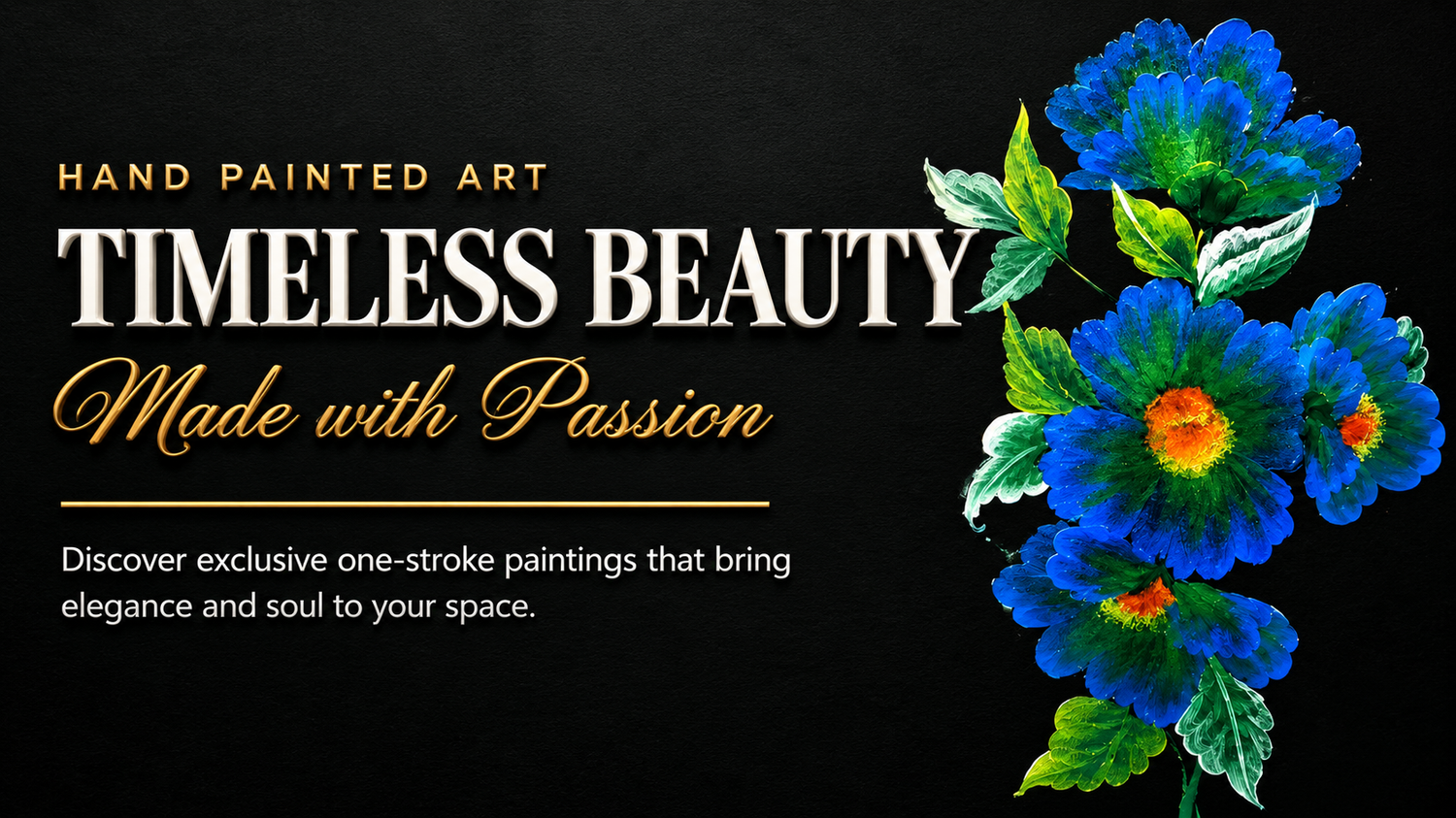 Discover exclusive one-stroke paintings that bring elegance and soul to your space. Timeless Beauty collection instant digital downloads.
