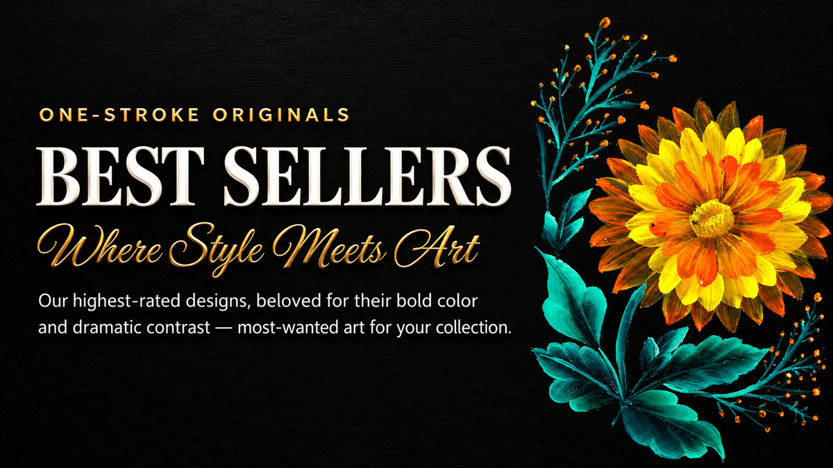 Best Sellers — Most Loved One-Stroke Originals